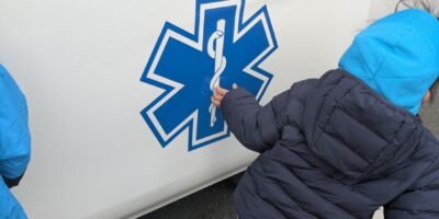 幼年消防修了式。