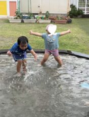 水遊びでのSTEM